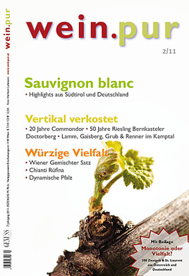 GENUSS.wein.pur 2/2011 ist da! - Sauvignon Blanc auf höchstem Niveau!