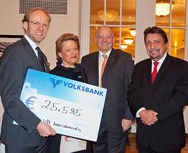 Volksbank Investments Produkt bringt EUR 25.585,- für Jungkünstler-Förderung des Wiener Konzerthauses