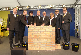 MedAustron-Grundsteinlegung am 16.03.2011