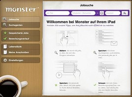 Monster stellt iPad App für die Jobsuche vor - BILD