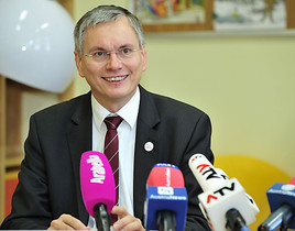 Präsentation der Sensibilisierungskampagne 'echt cool'