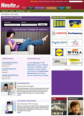 Exklusivkooperation: Monster.at neuer Partner von JobsHeute.at - BILD