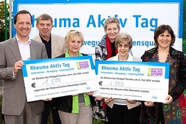 Erster Rheuma Aktiv-Tag in Wien: Information - Bewegung -
Lebensqualität - BILD