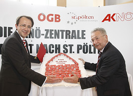 Vollversammlungs-Beschluss: AKNÖ übersiedelt 2016 nach St. Pölten
 - BILD
