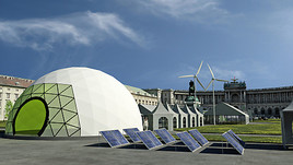 greenEXPO11: Österreichs erste grüne Zukunftswelt auf dem Wiener
Heldenplatz - BILD