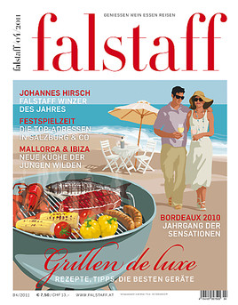 Falstaff 04/11: Grillen für Feinschmecker; Mallorcas junge Wilde;
Falstaff 'Gefällt mir' - BILD  =
