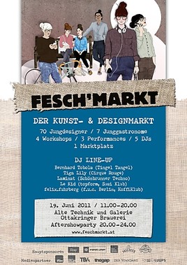Über 60 Jungsdesigner zeigt der FESCH'MARKT #2 - ANHÄNGE