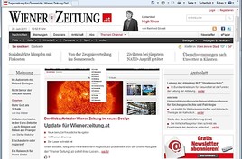 Facelift für wienerzeitung.at
