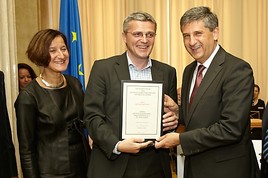 Leopold Kunschak-Pressepreise 2011 an Aigelsreiter und Trost