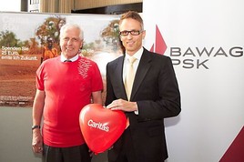 Caritas Österreich 'Zukunft ernten' Augustsammlung mit Caritas Präsident Franz Küberl