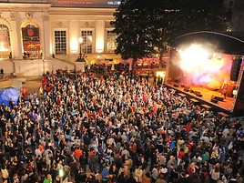 Geburstagsfest anlässlich 10 Jahre MQ