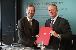 Mitterlehner und Leitl: Neue Exportoffensive erschließt
Zukunftsmärkte für Österreichs Wirtschaft - ANHÄNGE