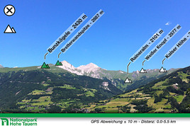 Gipfeltreffen am Handy - Nationalpark mit neuem Handy APP am Start!