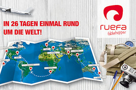 Einmalige Chance: Ruefa sucht abenteuerlustige 
Globehopper für Weltreise - BILD