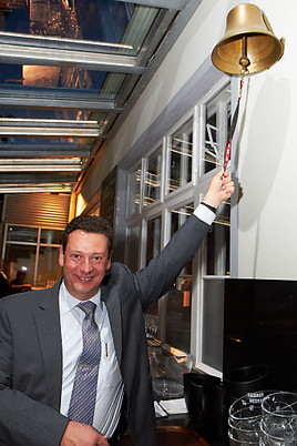 BILD zu OTS - APA-Chefredakteur Michael Lang läutete beim APA-Bierigen den Medienherbst ein.