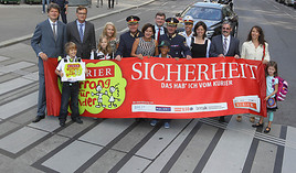 'KURIER': 'Vorrang für Kinder' - KURIER startet zum Schulanfang wienweite Initiative für mehr Verkehrssicherheit
