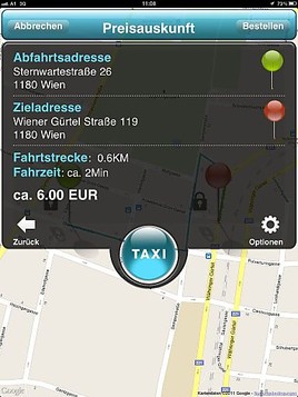 Europaweit über 30.000 Taxis per Fingertipp verfügbar - im Netzwerk der neuen, überarbeiteten Taxi-App von TAXI 31300