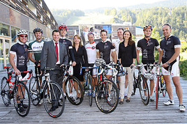 Dreiländer Tour, Bernhard Kohl und Falkensteiner suchen Grenzgänger