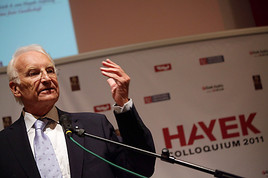 HAYEK Colloquium 2011: Obergurgl war ein Wochenende lang Nabel der
Wirtschaftswelt - BILD