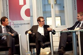 management club Systemsteuer: Es diskutierten Gottfried Haber & Josef Bucher - BILD