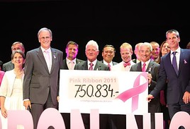 Österreichische Krebshilfe Ein großes Zeichen der Solidarität!
Das war die Pink Ribbon Night 2011 - BILD =