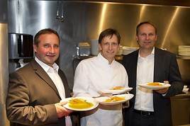 Heumilch zieht in die Haubenküche ein - BILD