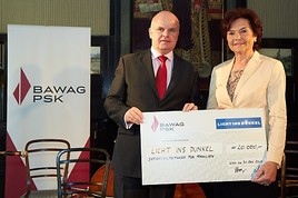 Die BAWAG P.S.K. machte den Weltspartag zu einem Sponsortag - BILD