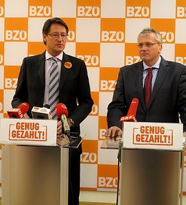 BILD zu OTS - Bucher und Jäger fordern eine Steuerreform zur Ankurbelung der Wirtschaft