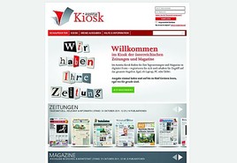 Digitaler Printmedien-Kiosk www.austria-kiosk.at ist online