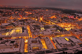 BILD zu OTS - Sieger der Sonderkategorie Tourismus: Westend. Public Relations GmbH, Leipziger (City-)Winter by night / Einreicher: Marko Mädge