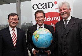 BILD zu OTS - Jubiläumsstipendium - Der OeAD setzt ein Zeichen für die Internationalisierung von Bildung in Österreich.