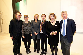Kunsthalle Krems Weit über 500 Gäste bei der Doppeleröffnung 'Zeit zu handeln!' und
'Walter Vopava' in der Kunsthalle Krems - BILD