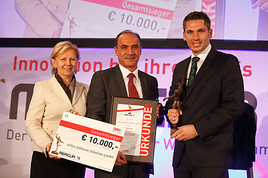 Innovationspreis Mercur 2011 für neuartiges Ortungssystem