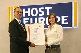 Erster Cloud Service Anbieter mit dem 'Trusted Cloud Zertifikat' der
TÜV Trust IT ausgezeichnet - BILD
