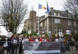 Europaweite Protestkundgebungen gegen rumänisches Hundetötungsgesetz