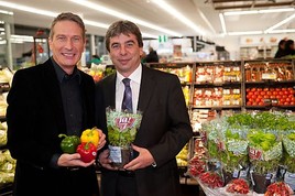 Qualität und Frische auf rund 2.500 m2 - im neu gestalteten MERKUR
Markt in Feldbach, Grazer Straße 35  - BILD  =
