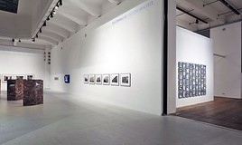 MAK-Ausstellungsansicht 'Erschaute Bauten'