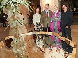 Belvedere Präsentation Kunstweihnachtsbaum (05.12.2011)