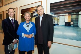 Eröffnung der MAK-Ausstellung 'Erschaute Bauten' in Anwesenheit von Kulturministerin Claudia Schmied (06.12.2011)