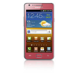 T-Mobile bringt Farbe unter den Christbaum: Galaxy S II in Pink
exklusiv bei T-Mobile - BILD