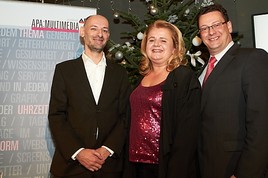 Weihnachtliche Rückblenden bei der EBC-Weihnachtsfeier