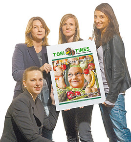 BILD zu OTS - Team Toni Times: Brigitte Warenski, Liane Pircher, Stefanie Stamm