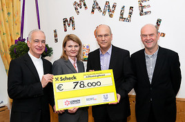Unilever Austria GmbH REWE Group und Unilever Austria unterstützen Initiative 'Lernen
macht Schule' mit 78.000 Euro - BILD
