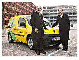 Österreichische Post ordert 10 Renault Kangoo Z.E. - BILD
