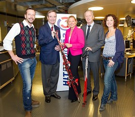 Erste 'Ö3-Lehrerchallenge'-Gewinnerklasse auf der Piste - BILD