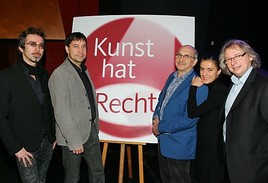 Organisationsbüro 'Kunst hat Recht.' 'Kunst hat Recht.': Österreichs Kunstschaffende rufen zum Protest -
BILD
