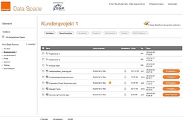 Data Space Basic: die Cloud bei Orange