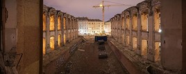 BILD zu OTS - Die Sofiensäle bei Nacht.