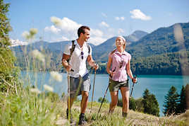 BILD zu TP/OTS - Wandern am Fuschlsee.