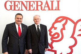 BILD zu OTS - Im Bild v.l.n.r. CEO Dr. Luciano Cirinà und CFO Dr. Peter Thirring